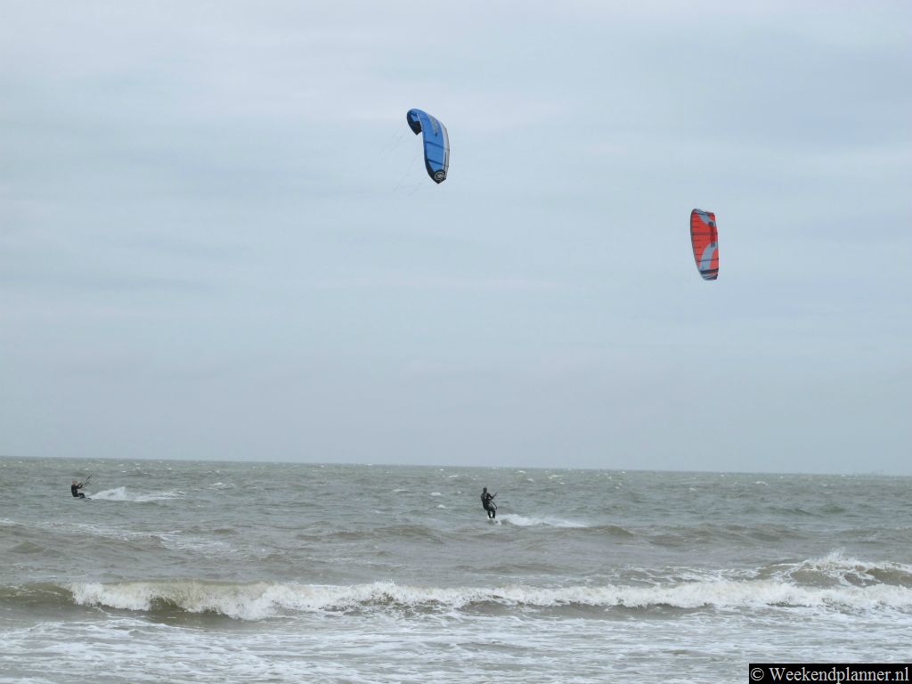 Tussen Hoek van Holland en Gravenzande ligt het sportstrand. Hier zijn veel windsurfers, kite surfers en soms ook golfsurfers.